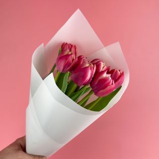 Букет  микс из 7 тюльпанов 