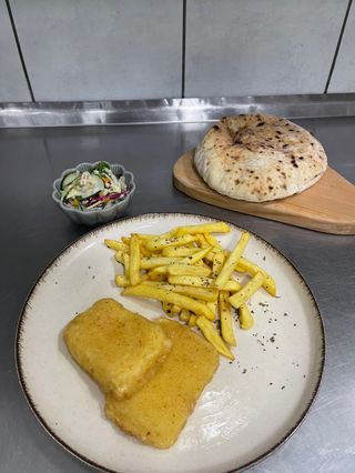 Obrok pohovani kačkavalj