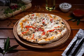 Pizza Pollo e funghi Ø 32cm