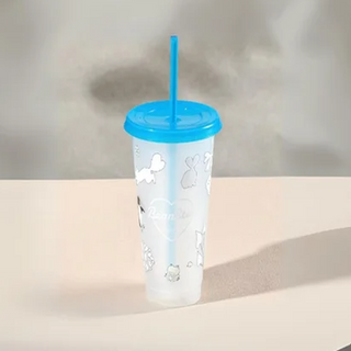 Temperature-sensitive color-changing tumbler