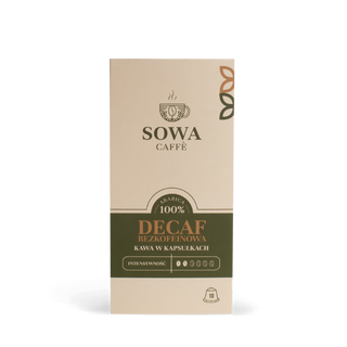 Kawa w kapsułkach decaf bezkofeinowa (10 szt.)