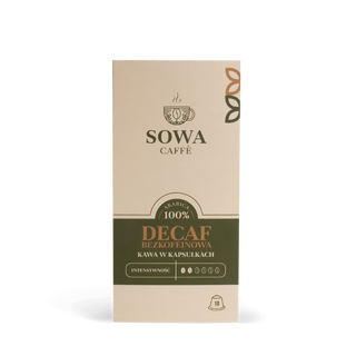 Kawa w kapsułkach decaf bezkofeinowa (10 szt.)