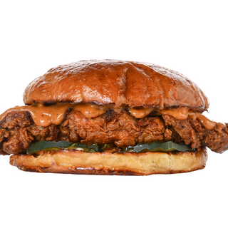 Spicy chicken burgers