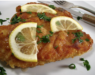 Escalopines De Pollo Al Limón