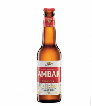CERVEZA AMBAR SIN GLUTEN