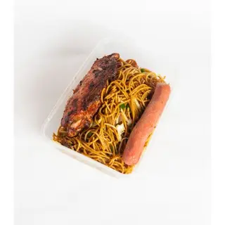 Spaghetti with sausage & turkey
