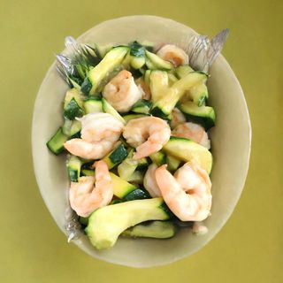 60.GAMBERI CON ZUCCHINE