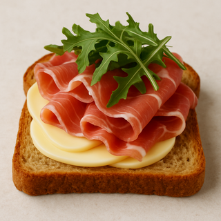 Toast Prosciutto crudo e provola