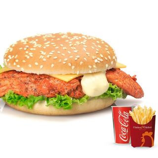 Panino Tikka Burger menù