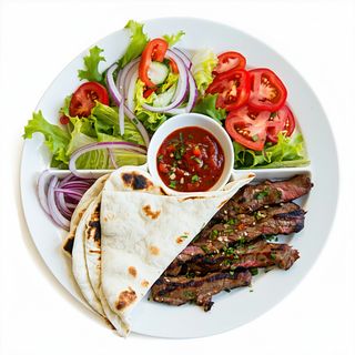 Shaorma la farfurie cu CIOLAN