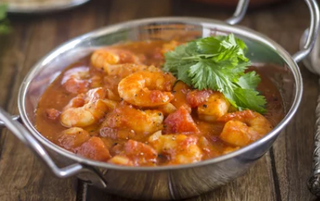 36. Prawn Balti