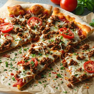 Pizza Viande hachée