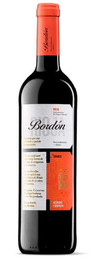 Vino Bordón Crianza Tinto (Rioja) (750 ml.)