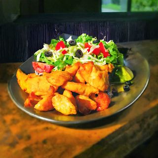 Пилешки медени хапки (300г)