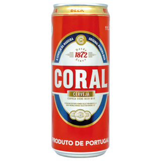 Cerveja Coral 500ml Lata