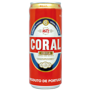 Cerveja Coral 500ml Lata