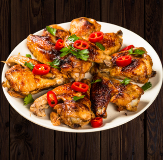 Порция пиле на грил