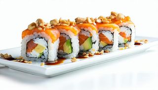 Uramaki peanuts dust - 8 pezzi