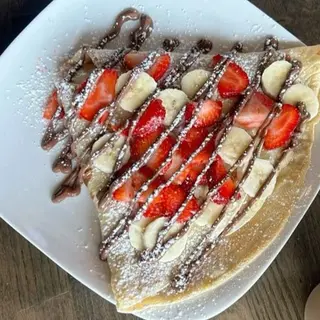 Crepe + Salsa + Topping