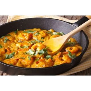 Gambas Al Curry Tradicional