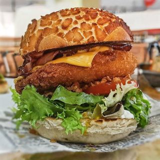 Hamburguesa Pollo Crispy