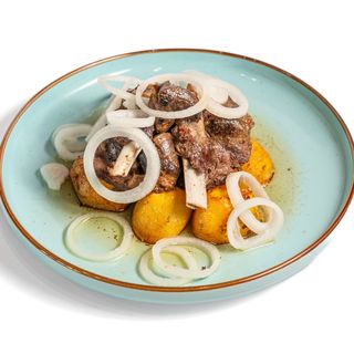 КОМБО КАЗАН КЕБАБ ИЗ БАРАНИНЫ на 1 персону