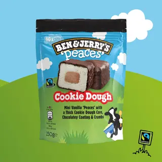 B&J Peaces Cookie Dough X 10