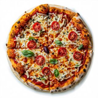 Pizza tonda - boscaiola