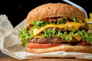 Бургер Calvados XXL зі світлою булочкою