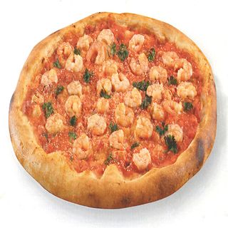 Pizza de gamba (30 cm.)