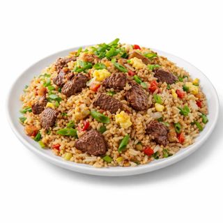 ARROZ CHAUFA DE TERNERA