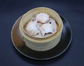 211. Ravioli di gamberi in cristallo 