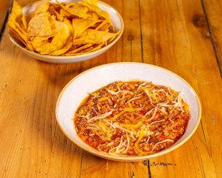 Nachos con Chile