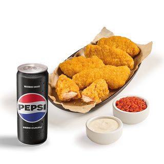 SOLO ZESTAW ZE STRIPSAMI DIP&CRUNCH