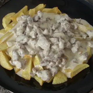 Pollo al queso (media)