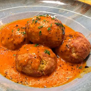Albóndigas De Verduras En Salsa Vegana