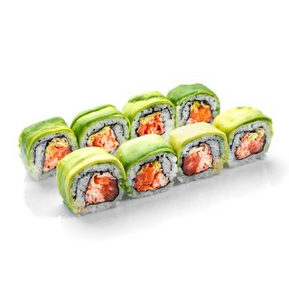Avocado Salmón Surimi Roll (8 Pzs.)