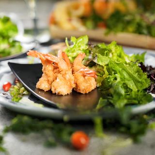 Starters Crevettes Panées Shiitake