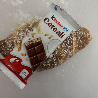 Cornetto con Kinder Cereali