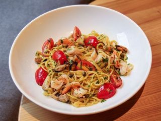 Паста з морепродуктами (320g)