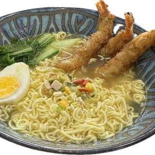 Ramen con Tempura gambas
