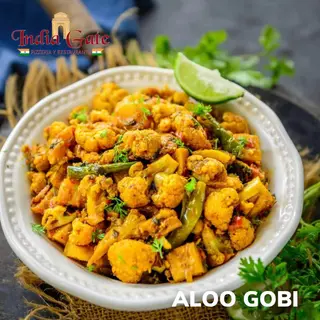 Aloo  gobi + 2 tawa roti  