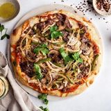 Steak Pizza
