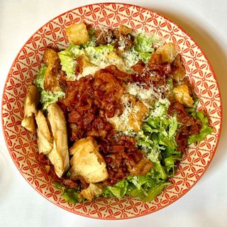 Bacon Caesar salad