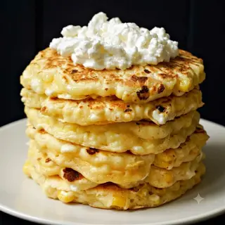 ბლინები ხაჭოთი/Panckages with cottage cheese