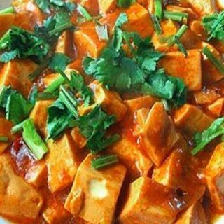 Tofu Con Salsa Picante