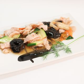 Pollo con verdure miste