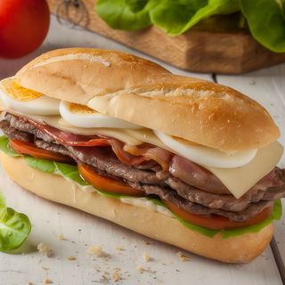 1/2 Bocadillo Chivito
