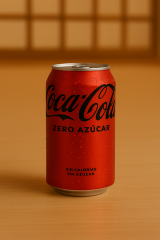 Coca-Cola Zero Azúcar lata 330ml.