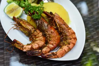 Grilled King Prawns
